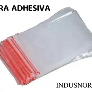 Bolsitas Transparentes Celofan Con Pegamento 8x12,5cm X100u