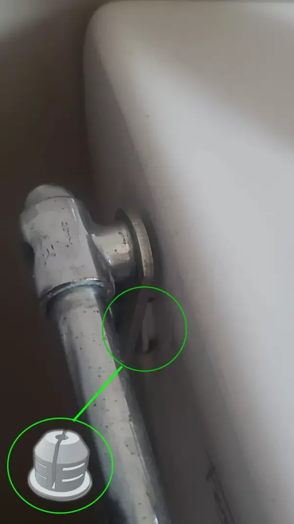 Kit 2 unidades Repuesto Anclaje Tapa Ferrum Bidet Marina Y Otros - Imagen 3