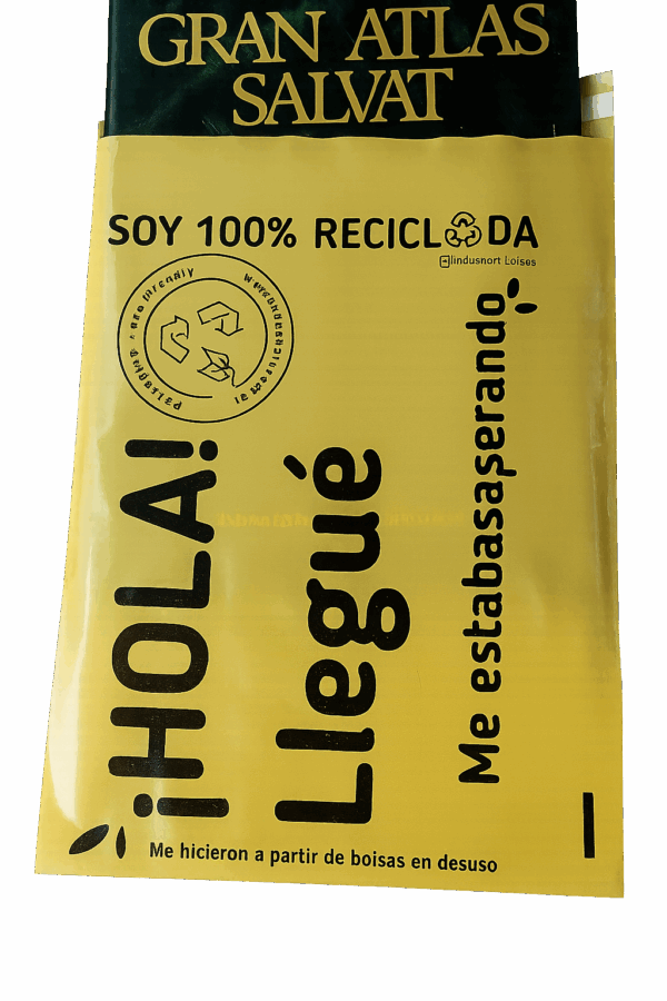 Bolsa E-Commerce de 30×40 x100 unid amarilla